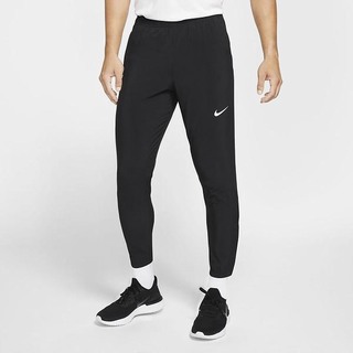 Pantaloni Nike Essential Woven Running Barbati Negrii | TOHQ-24371